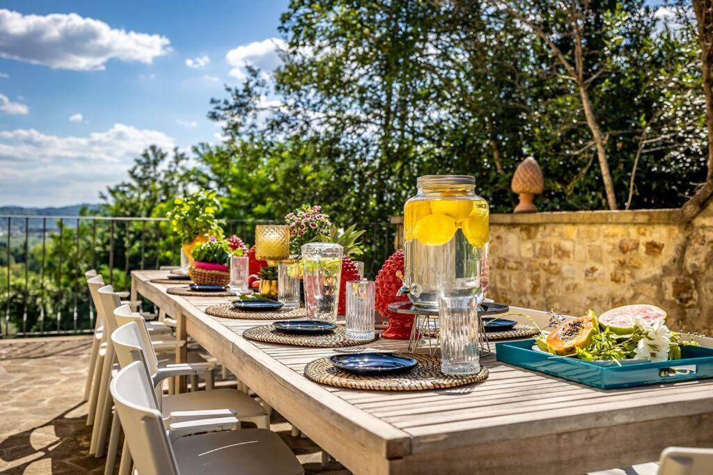 Luxury Villa Tolomei Gucci With Spa San Jacopo al Girone Kültér fotó