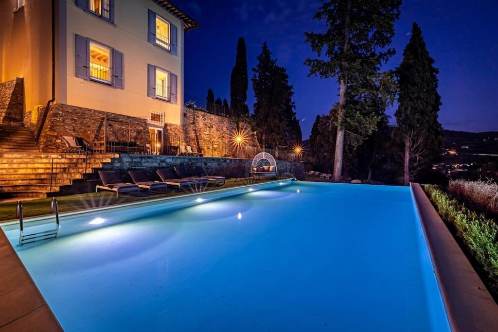 Luxury Villa Tolomei Gucci With Spa San Jacopo al Girone Kültér fotó
