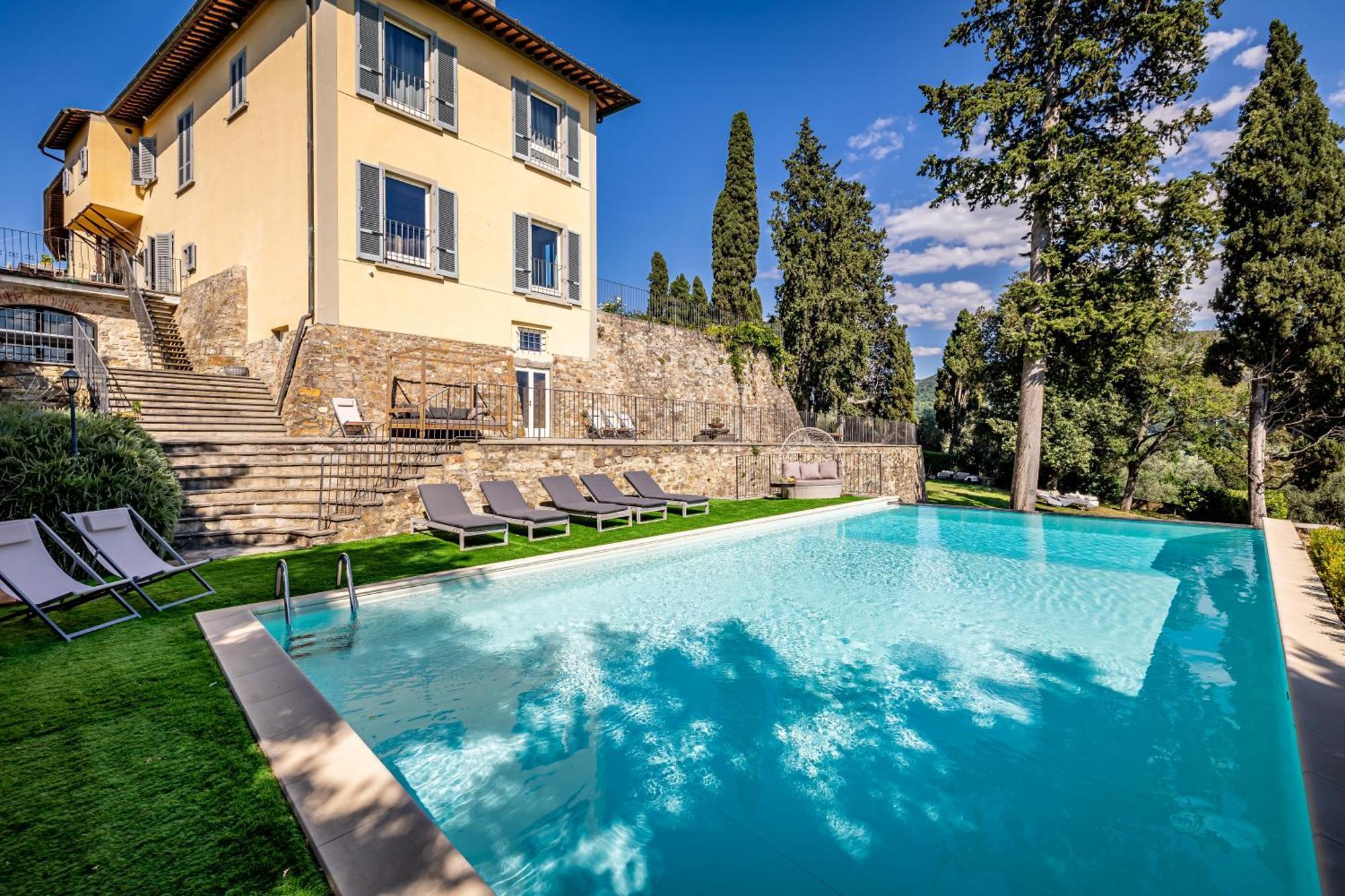 Luxury Villa Tolomei Gucci With Spa San Jacopo al Girone Kültér fotó