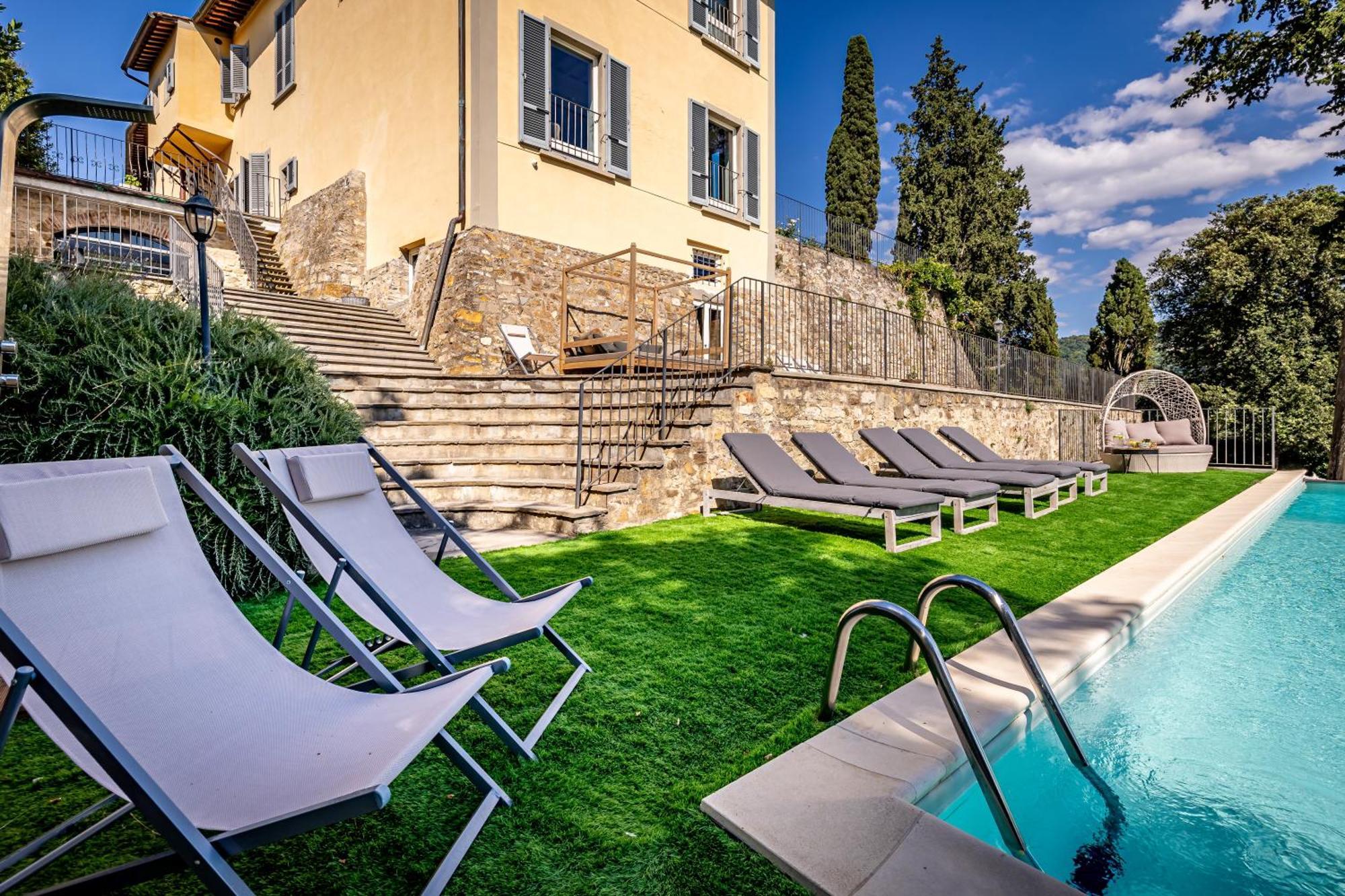 Luxury Villa Tolomei Gucci With Spa San Jacopo al Girone Kültér fotó