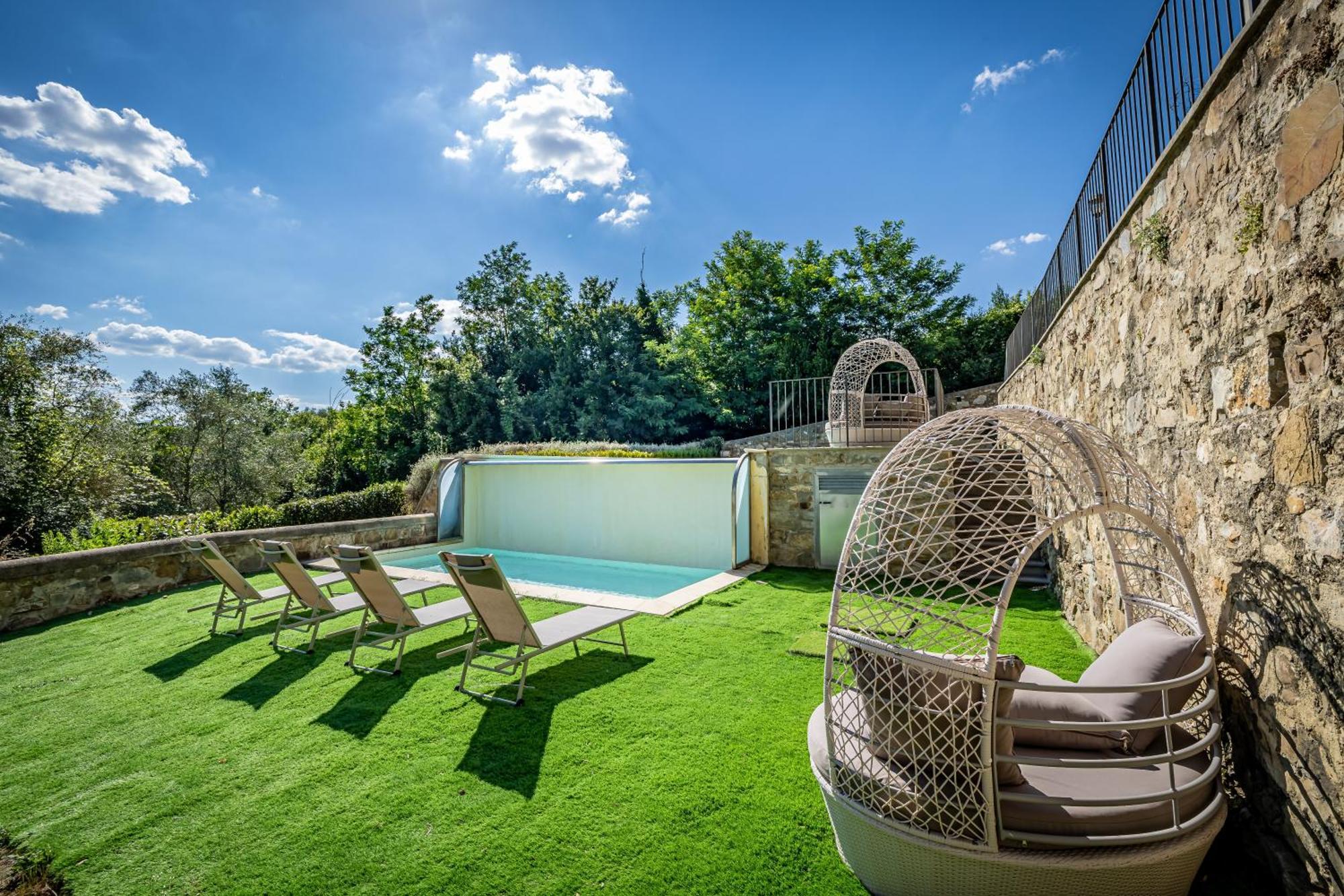 Luxury Villa Tolomei Gucci With Spa San Jacopo al Girone Kültér fotó