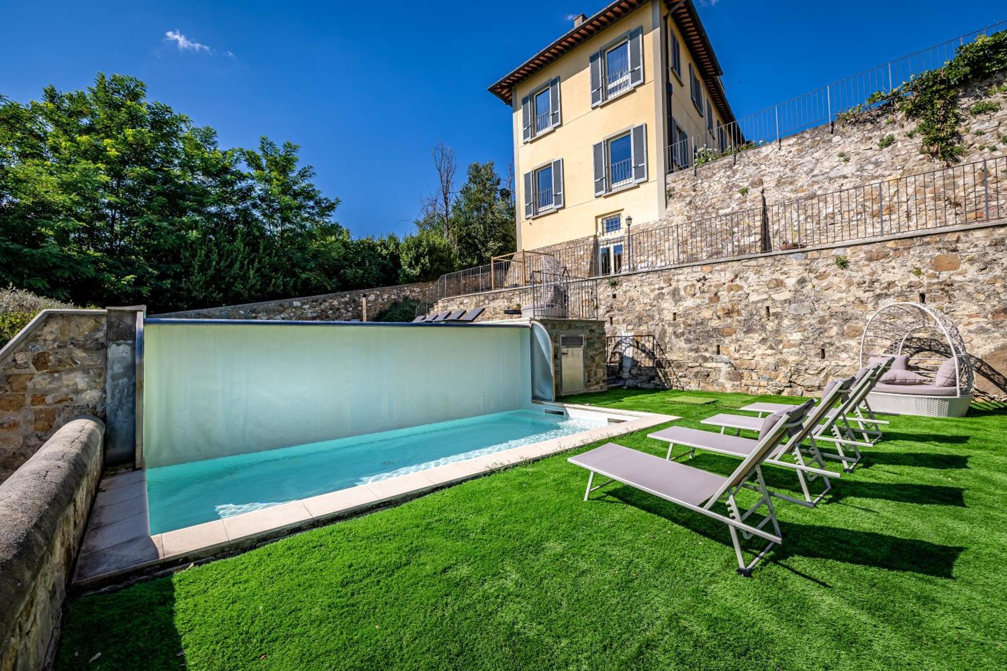 Luxury Villa Tolomei Gucci With Spa San Jacopo al Girone Kültér fotó
