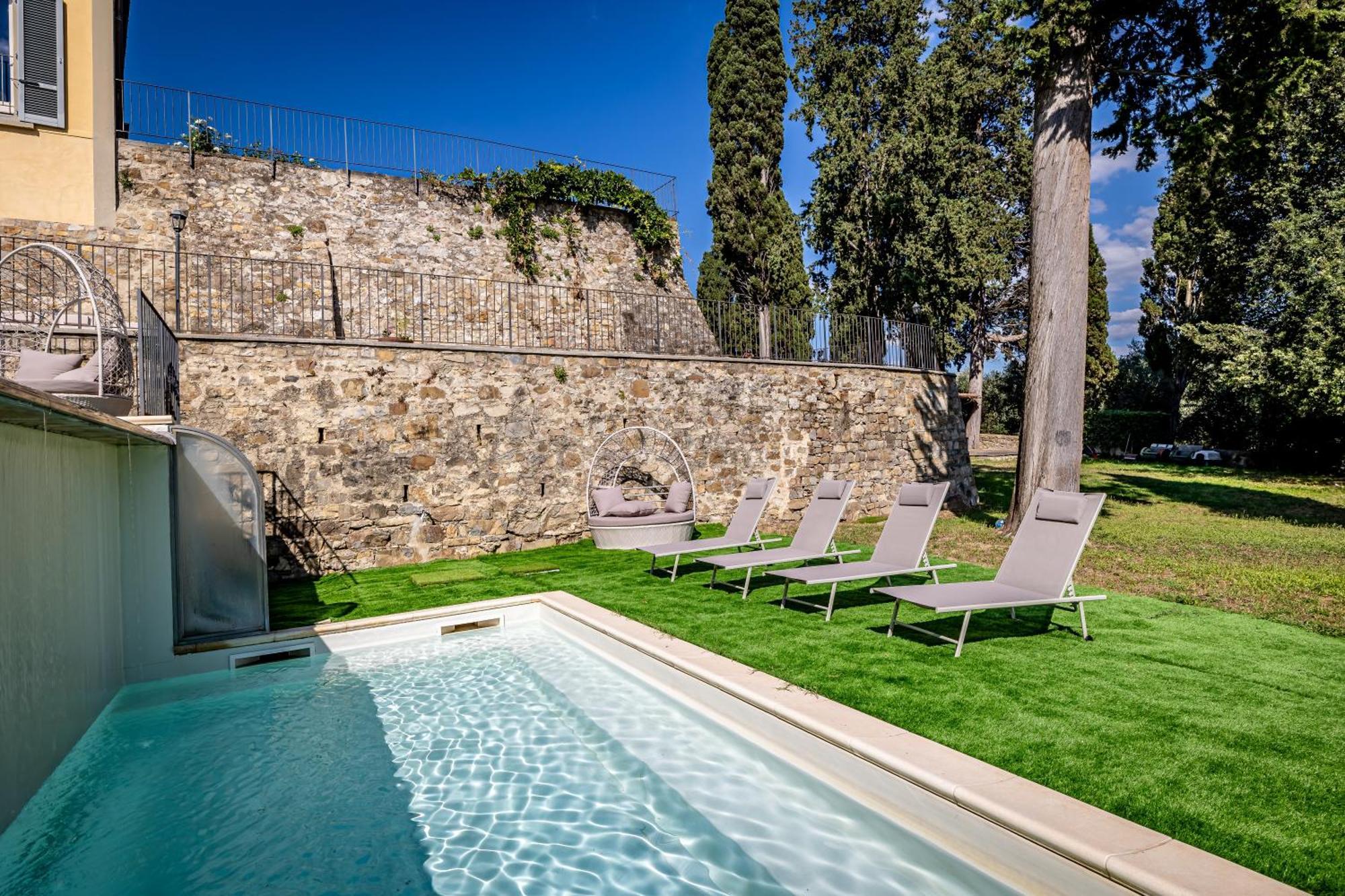 Luxury Villa Tolomei Gucci With Spa San Jacopo al Girone Kültér fotó