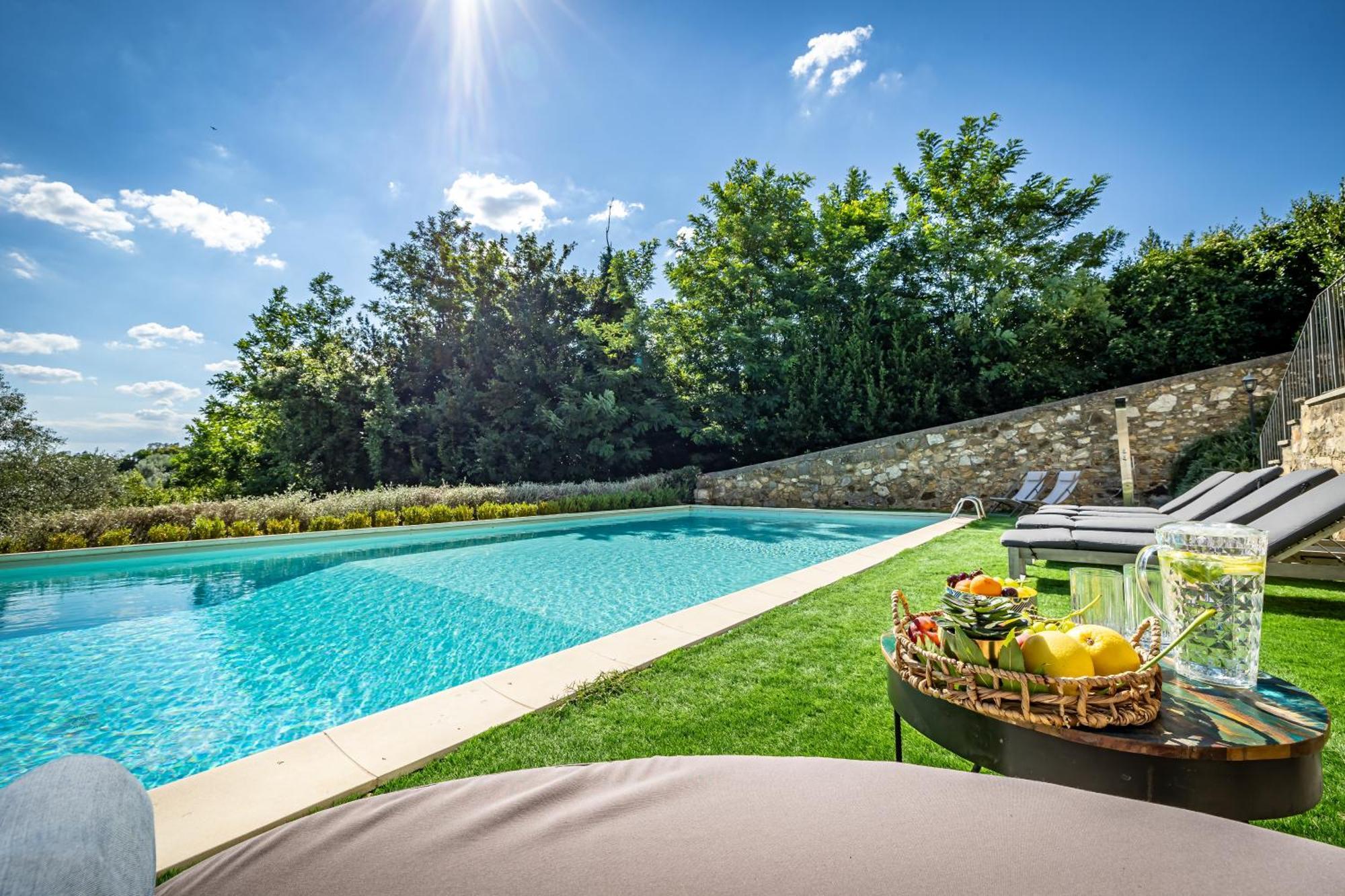 Luxury Villa Tolomei Gucci With Spa San Jacopo al Girone Kültér fotó