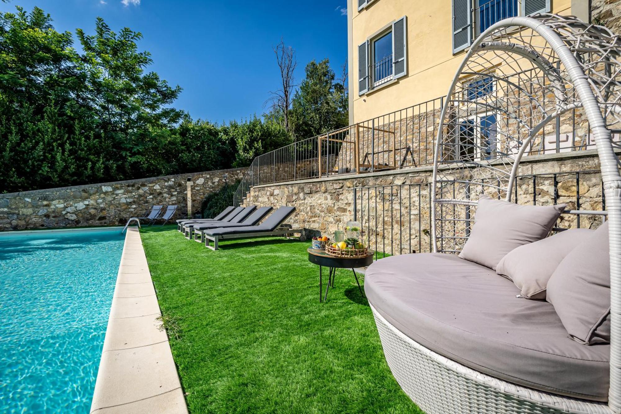 Luxury Villa Tolomei Gucci With Spa San Jacopo al Girone Kültér fotó