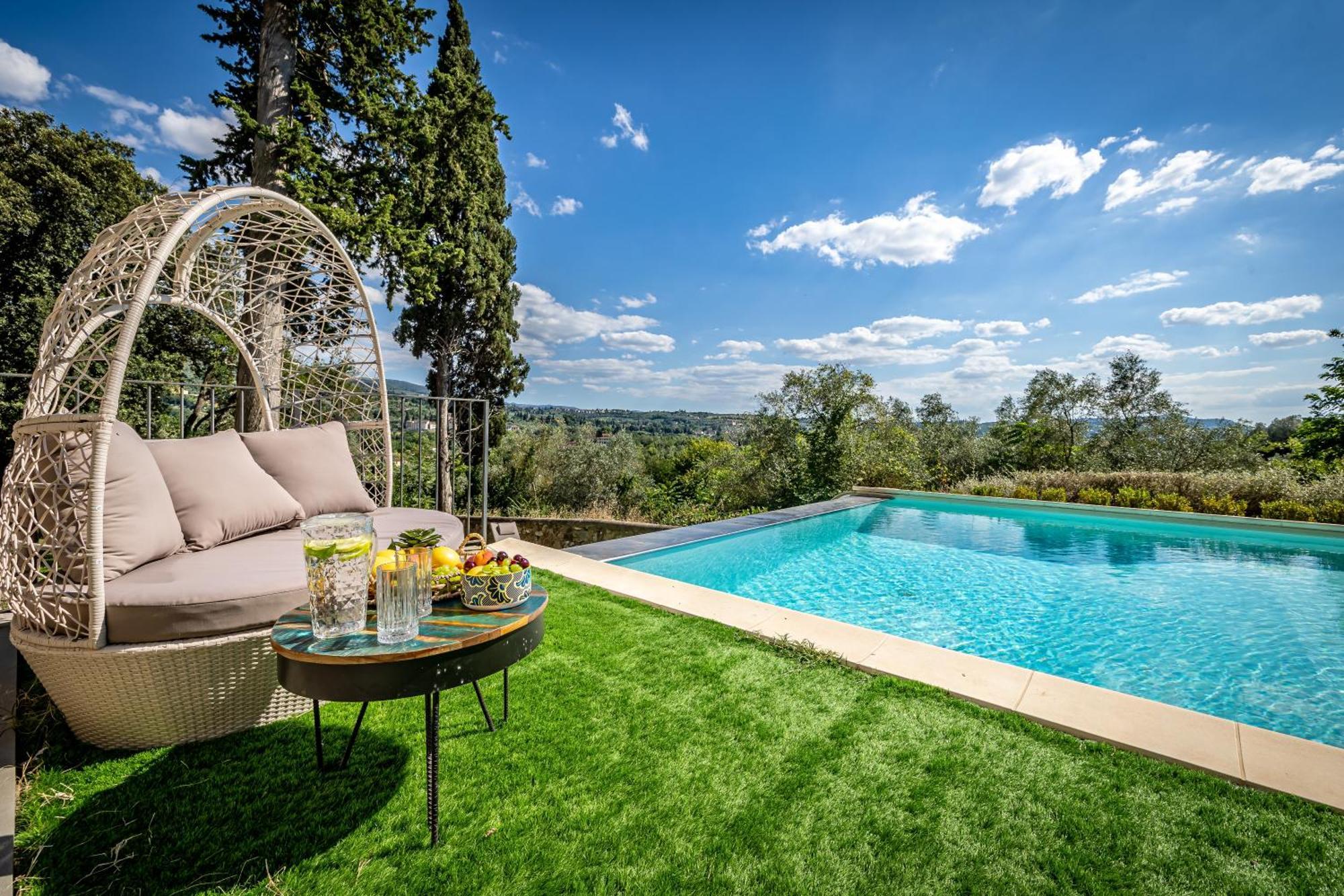 Luxury Villa Tolomei Gucci With Spa San Jacopo al Girone Kültér fotó
