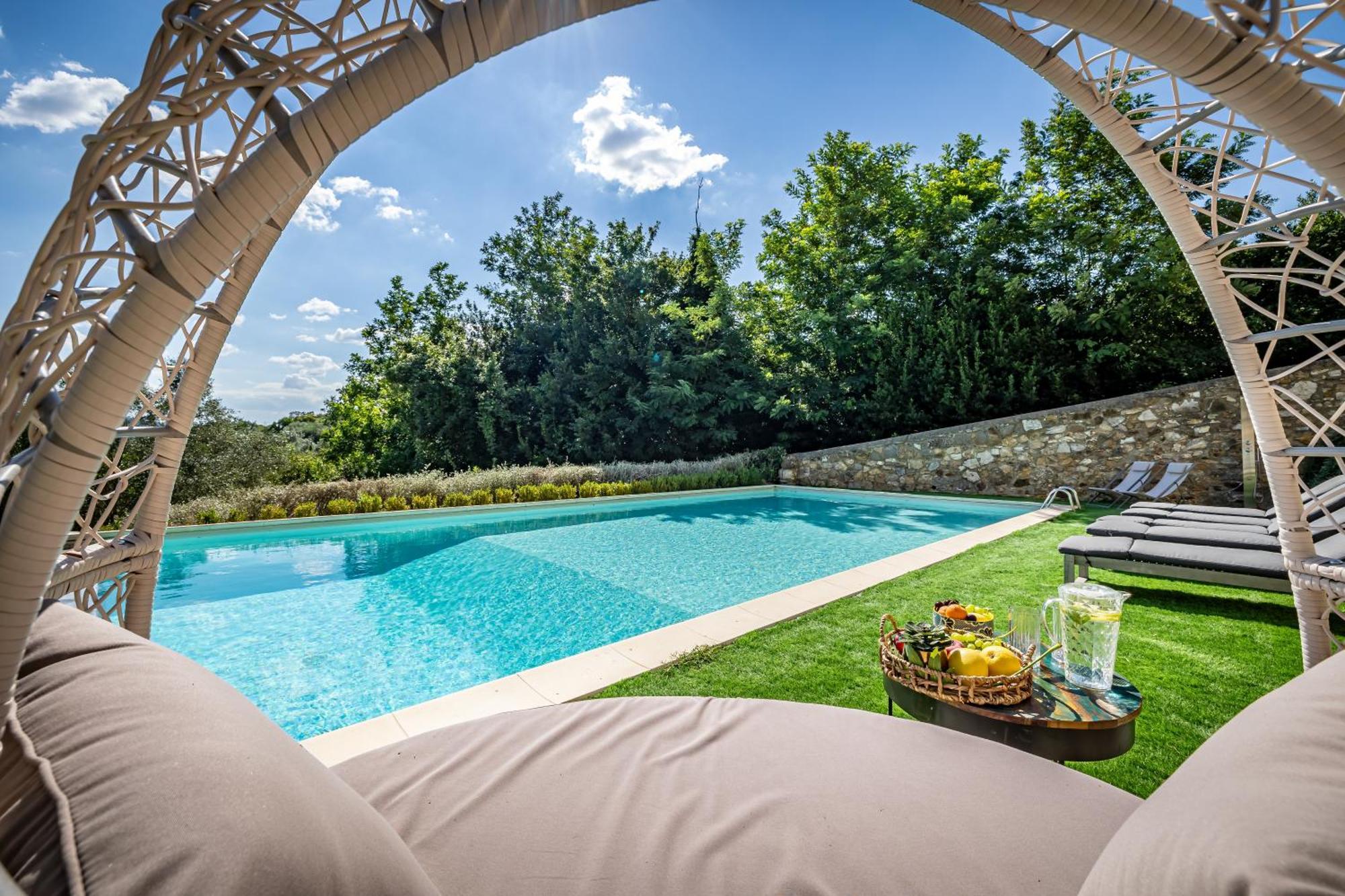 Luxury Villa Tolomei Gucci With Spa San Jacopo al Girone Kültér fotó